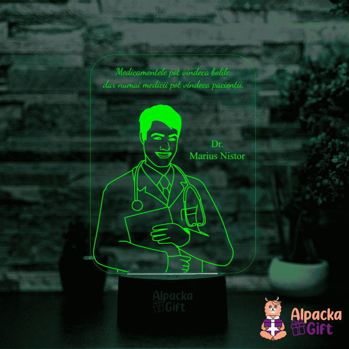 Lampă 3D - Doctor [5]