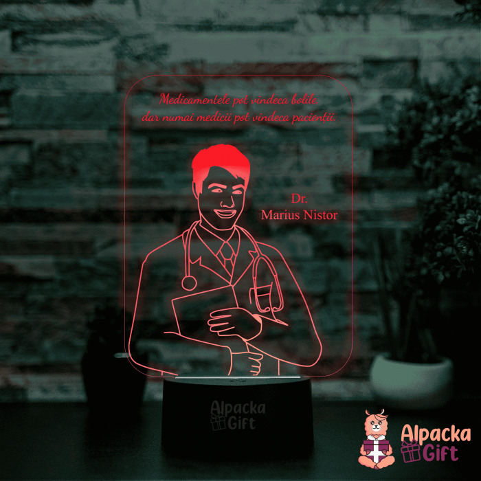 Lampă 3D - Doctor [4]