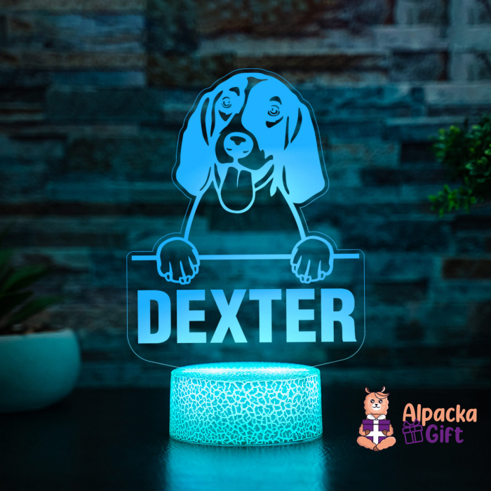 Lampă 3D English Foxhound [5]
