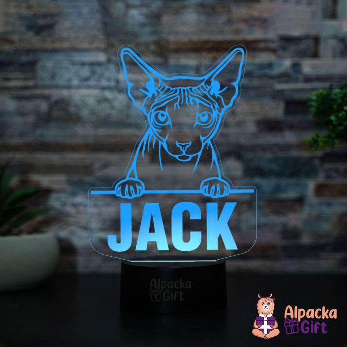 Lampă 3D - Don Sphynx [4]