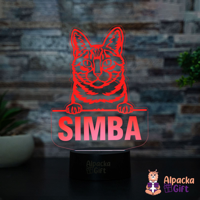 Lampă 3D - Dragon Li [2]