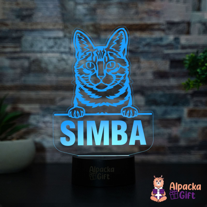 Lampă 3D - Dragon Li [4]