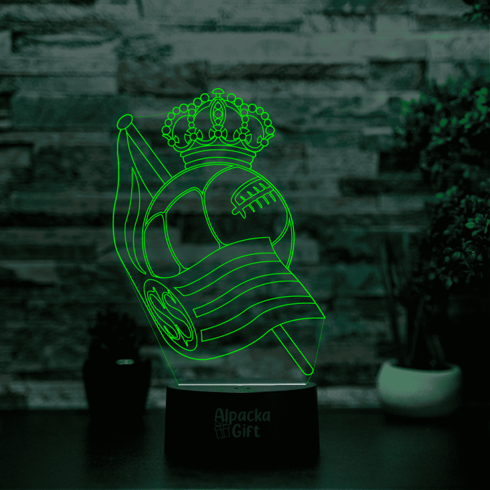 Lampa 3D - Real Sociedad [5]