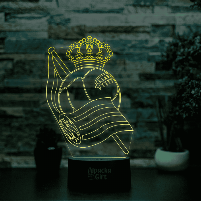 Lampa 3D - Real Sociedad [2]