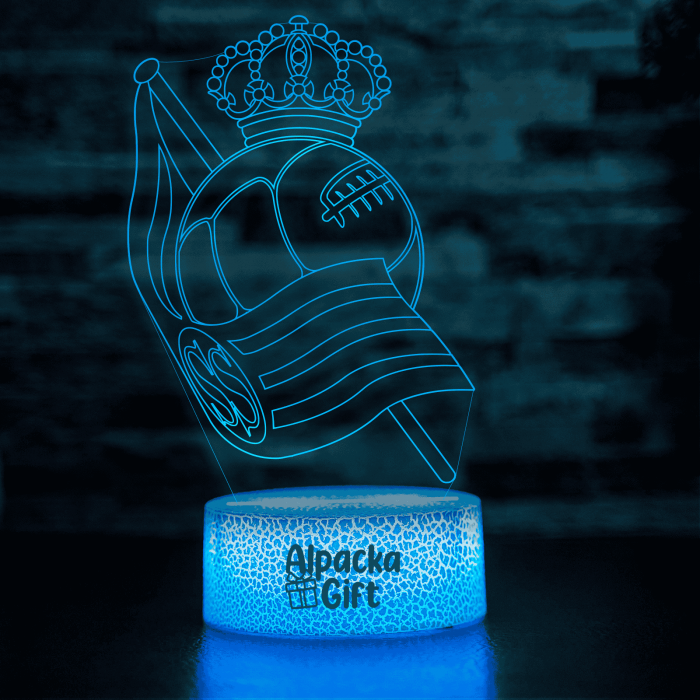 Lampa 3D - Real Sociedad [2]