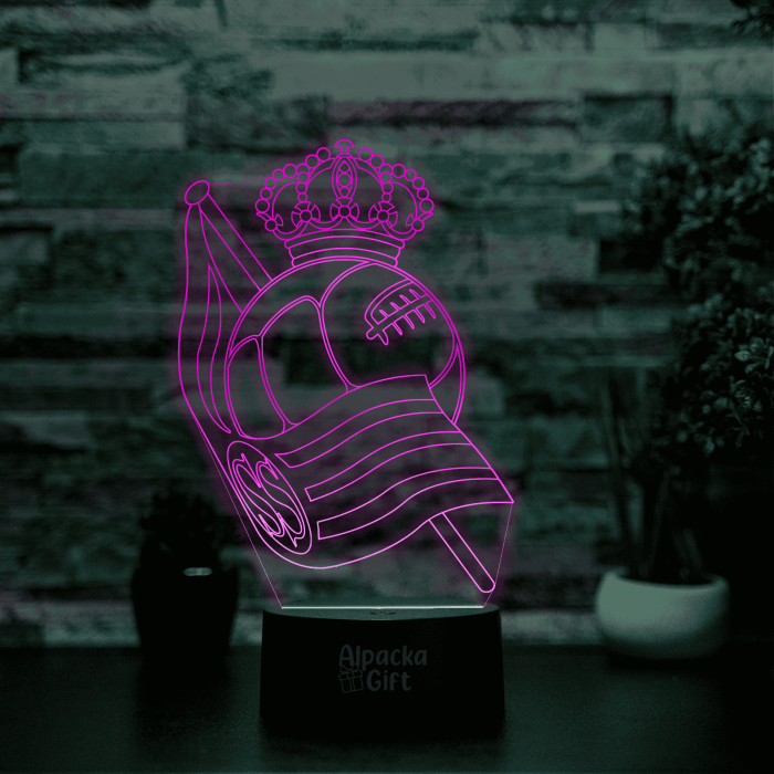 Lampa 3D - Real Sociedad [3]