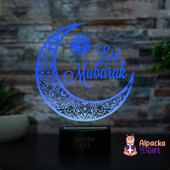 Lampă 3D - Eid Mubarak [3]