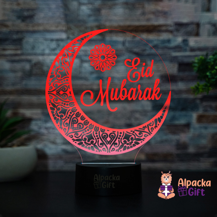 Lampă 3D - Eid Mubarak [2]