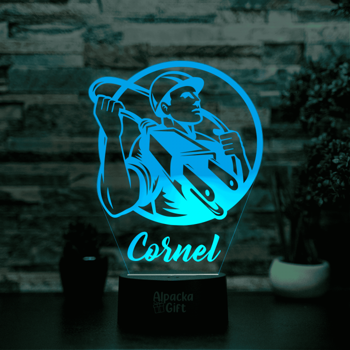 Lampă 3D - Electrician 2 [2]