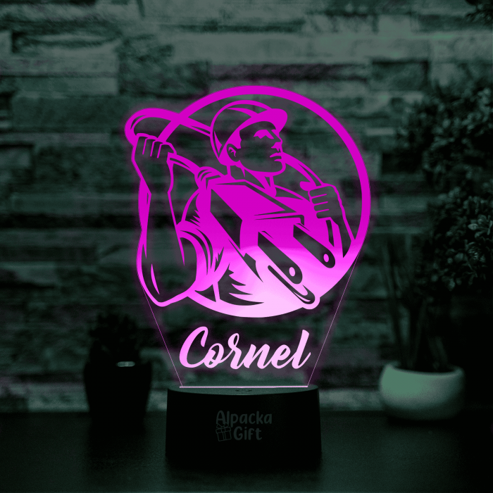 Lampă 3D - Electrician 2 [4]