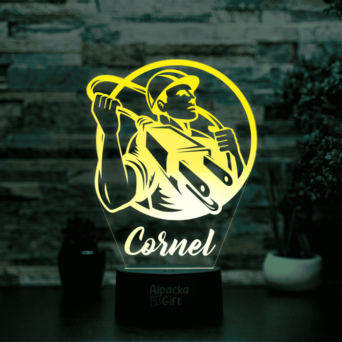 Lampă 3D - Electrician 2 [3]