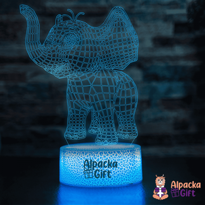 Lampă 3D - Elefant [5]