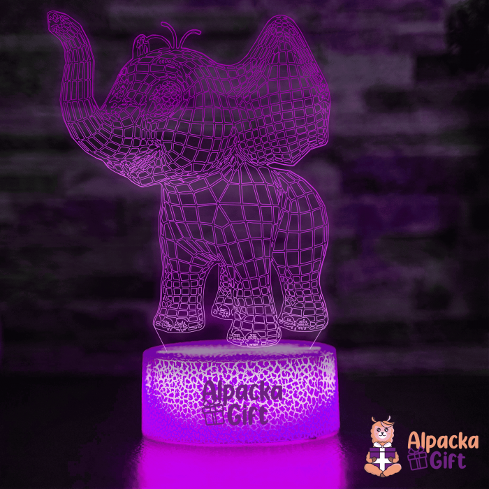 Lampă 3D - Elefant [4]