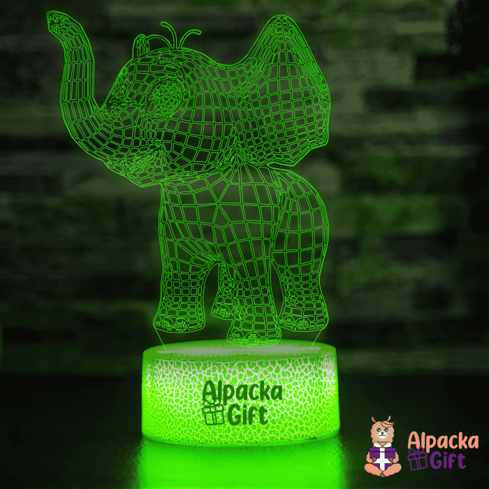 Lampă 3D - Elefant [2]