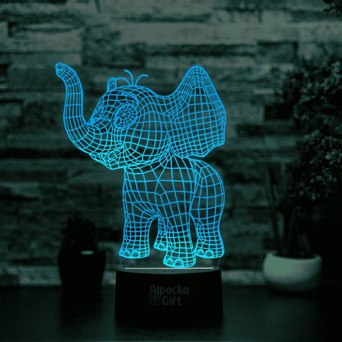 Lampă 3D - Elefant [1]