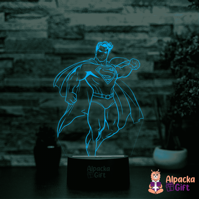 Lampa 3D - Superman [2]