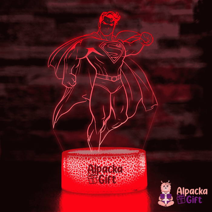 Lampa 3D - Superman [4]