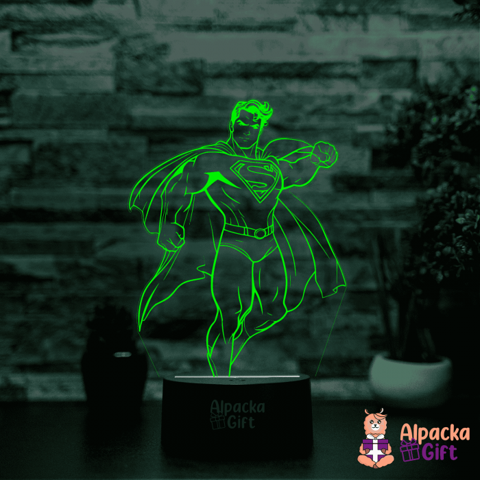 Lampa 3D - Superman [5]