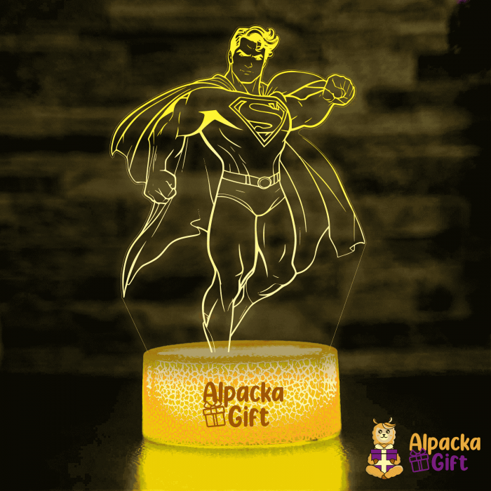 Lampa 3D - Superman [3]