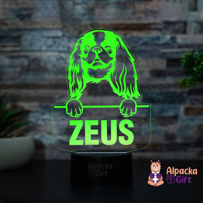 Lampă 3D - Toy Spaniel Englez (English Toy Spaniel) [4]