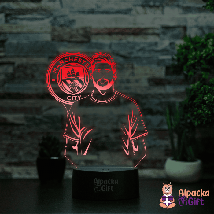 Lampă 3D - Kevin De Bruyne [4]