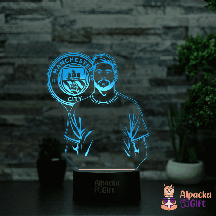 Lampă 3D - Kevin De Bruyne [2]