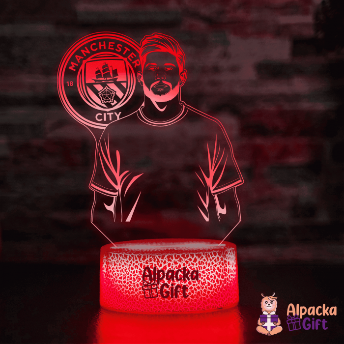 Lampă 3D - Kevin De Bruyne [4]