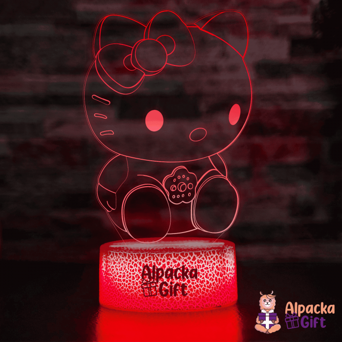 Lampă 3D - Hello Kitty [3]