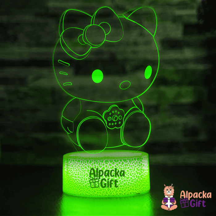 Lampă 3D - Hello Kitty [2]