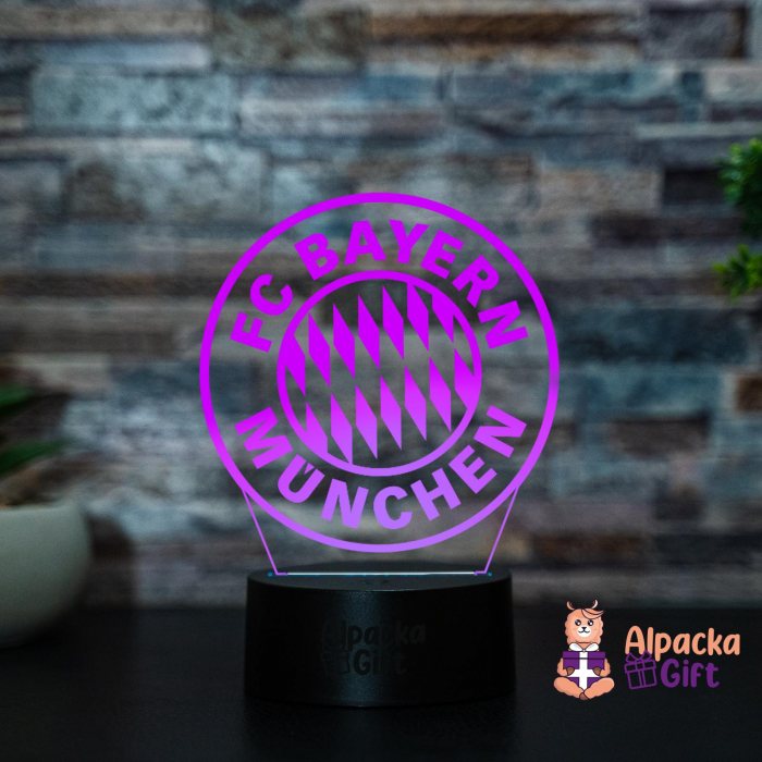 Lampa 3D FC Bayern Munchen [3]