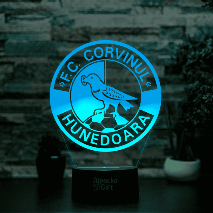 Lampa 3D - FC Corvinul Hunedoara [2]