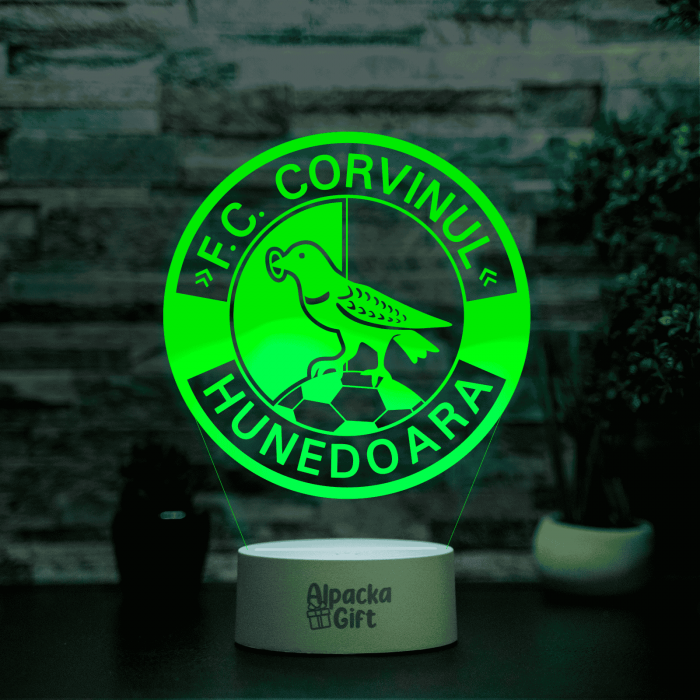 Lampa 3D - FC Corvinul Hunedoara [5]