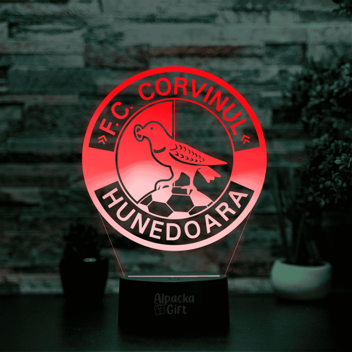 Lampa 3D - FC Corvinul Hunedoara [4]