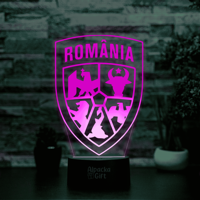 Lampa 3D - Naționala de fotbal a României [3]