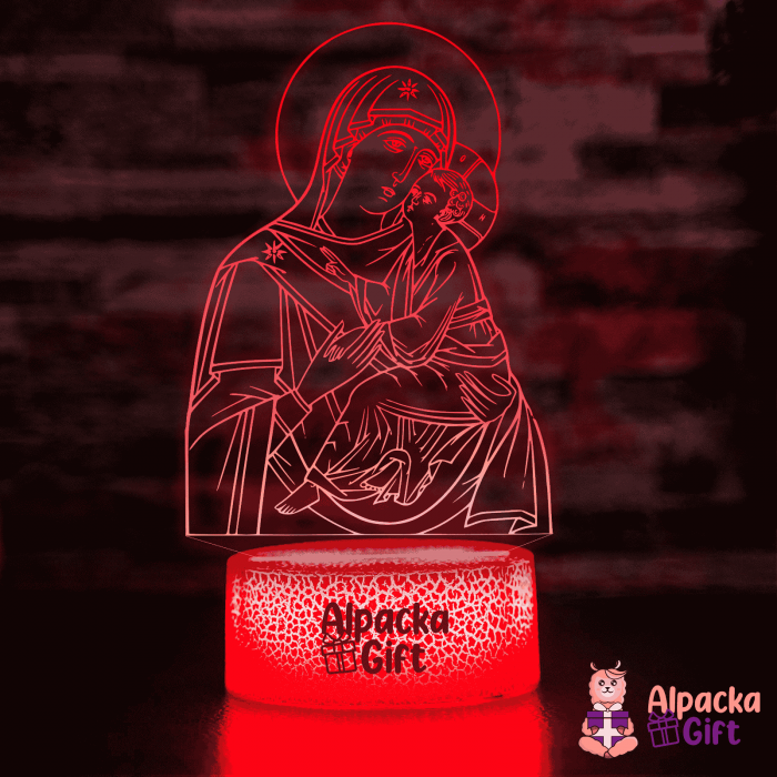 Lampă 3D - Fecioara Maria [4]