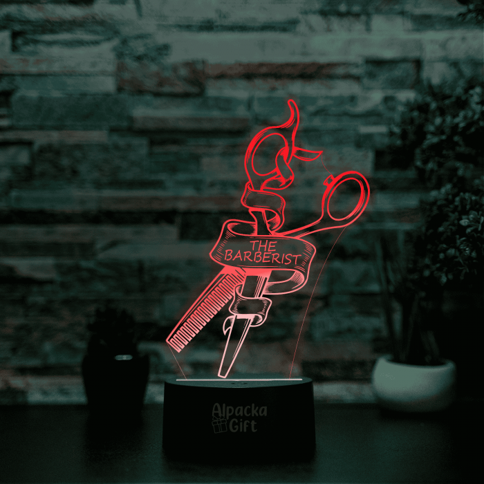 Lampă 3D - Foarfeca [5]