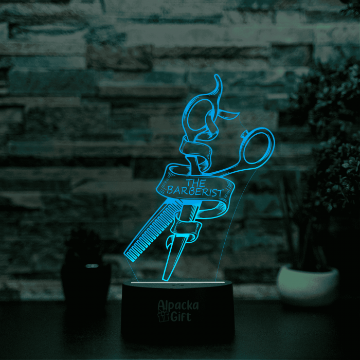 Lampă 3D - Foarfeca [2]