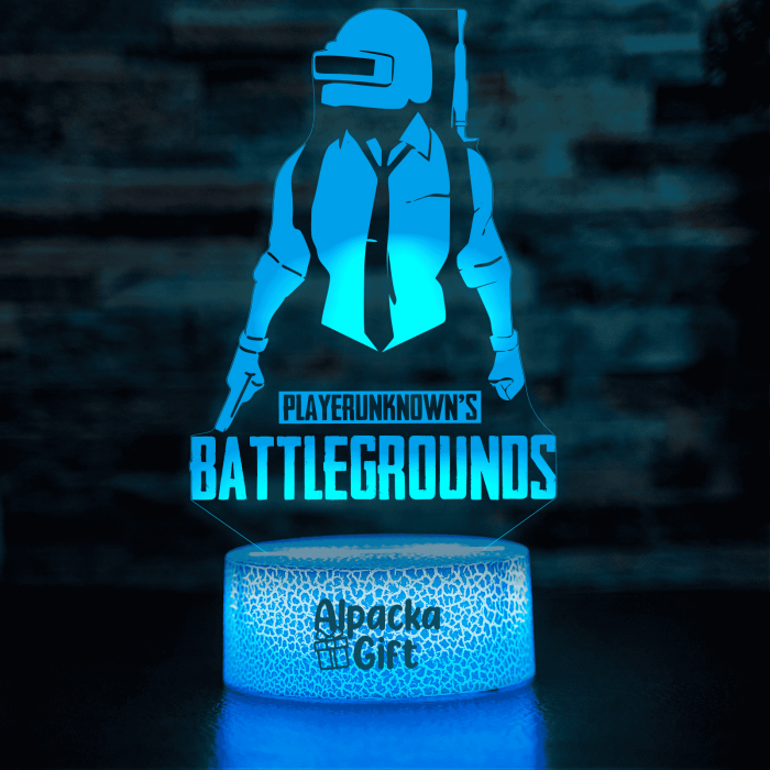 Lampă 3D - PUBG [2]