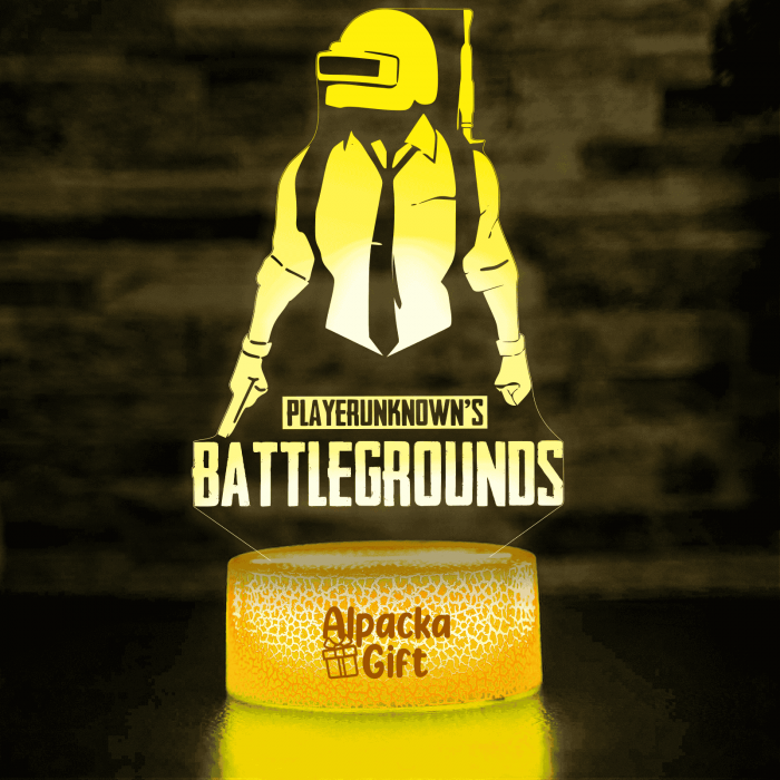 Lampă 3D - PUBG [1]