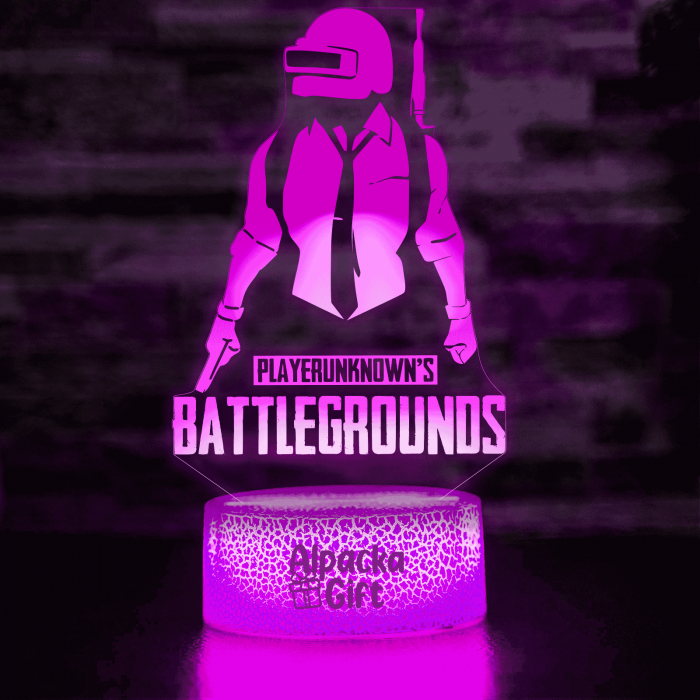 Lampă 3D - PUBG [3]