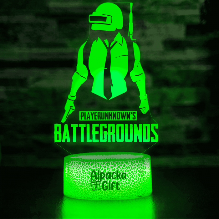 Lampă 3D - PUBG [5]
