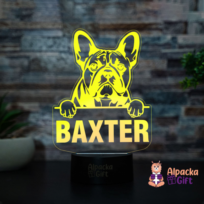 Lampă 3D -French Bulldog [3]