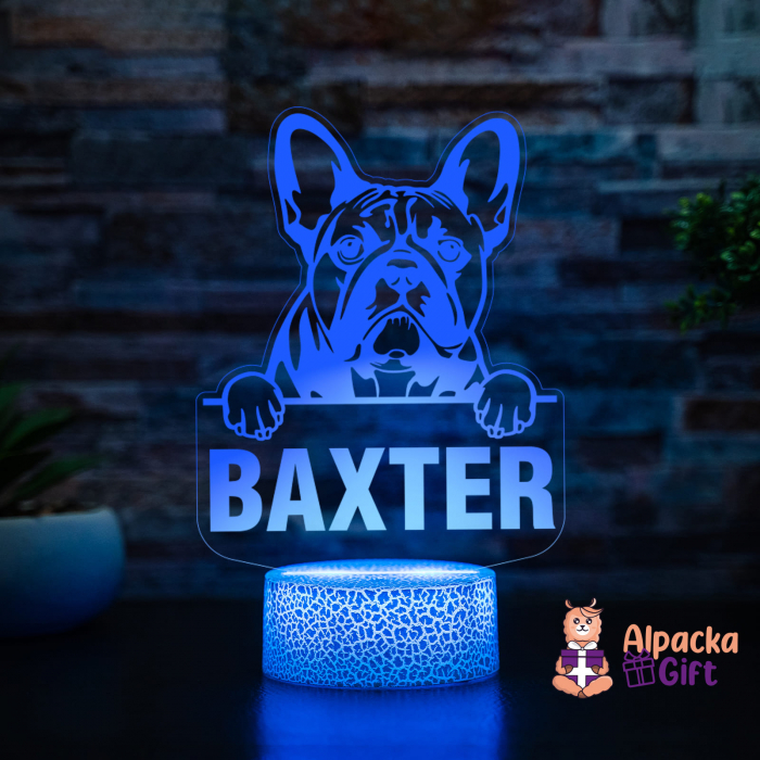 Lampă 3D -French Bulldog [2]