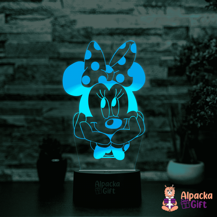Lampa 3D - Minnie Mouse [2]