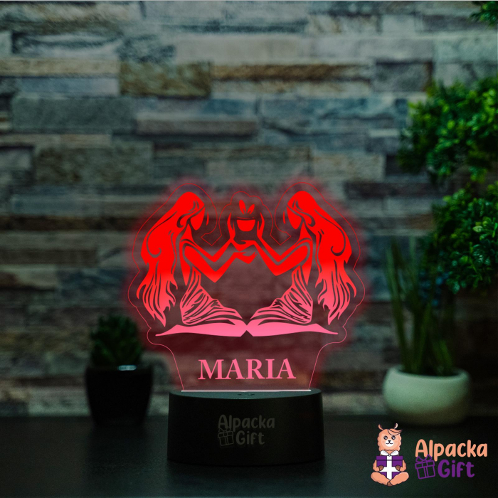 Lampă 3D Zodia Gemeni [5]