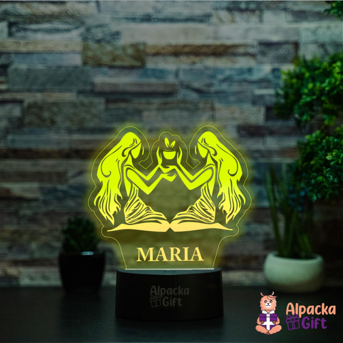 Lampă 3D Zodia Gemeni [3]