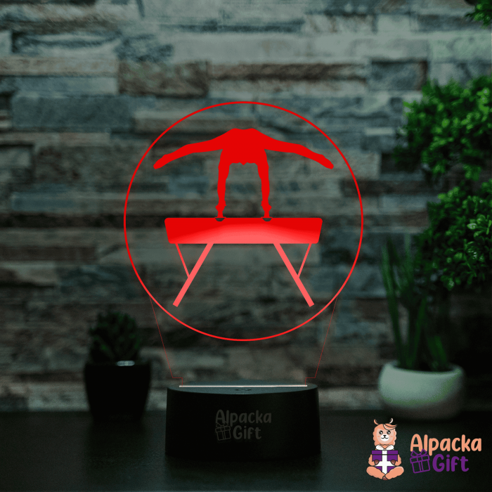 Lampă 3D - Gimnastica [3]