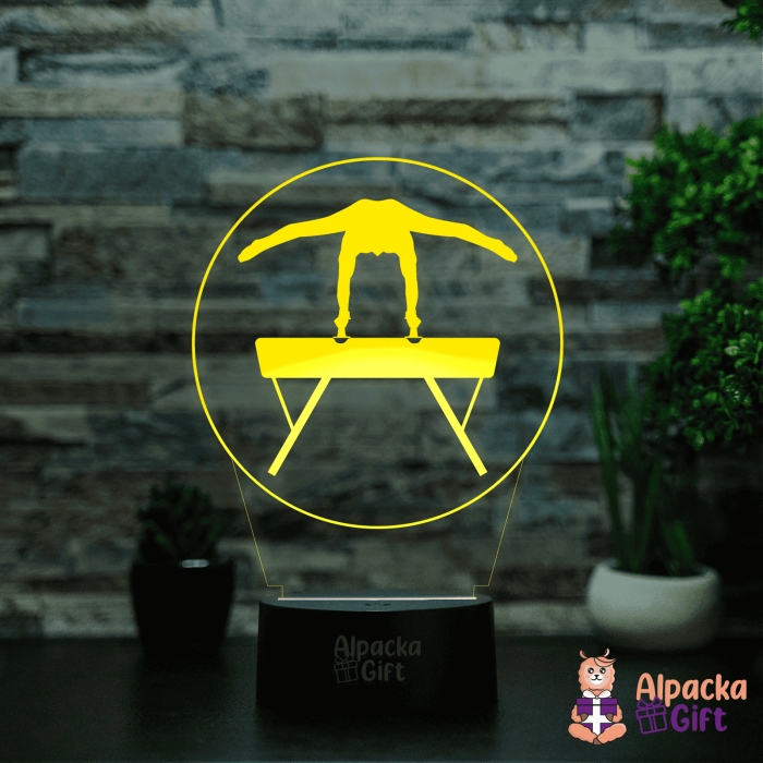 Lampă 3D - Gimnastica [4]