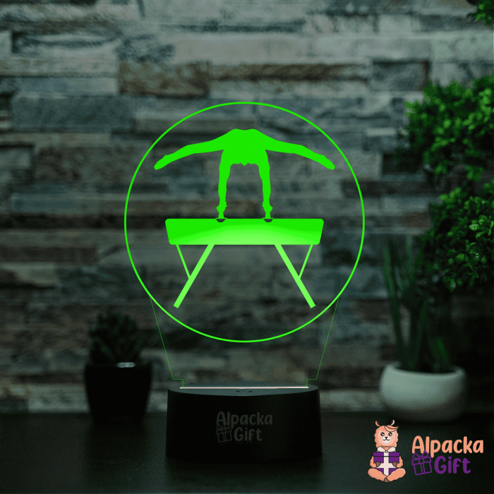 Lampă 3D - Gimnastica [2]