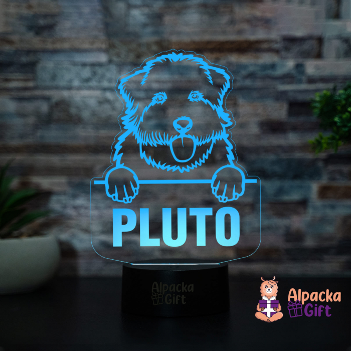 Lampă 3D - Glen of Imaal Terrier [2]